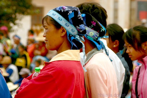 阿细人 摄影 甘思咪朵