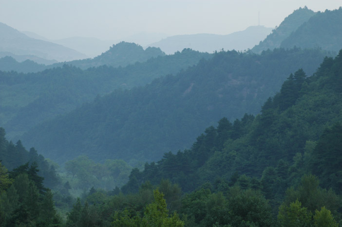 麦积胜景---烟云 摄影 weixianghua