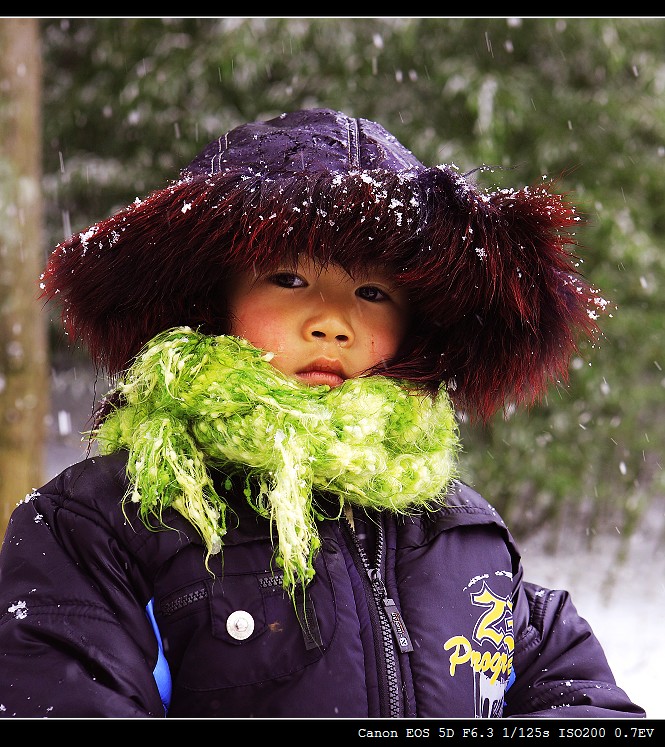 2007年的第一场雪 摄影 金点石