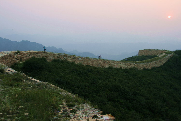 长城夕照 摄影 晴空万里