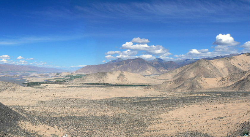 西藏山南地区 摄影 厚地天高