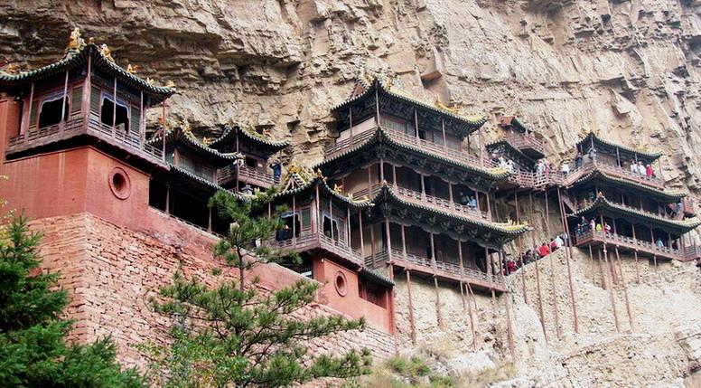 悬空寺 摄影 荷塘月色