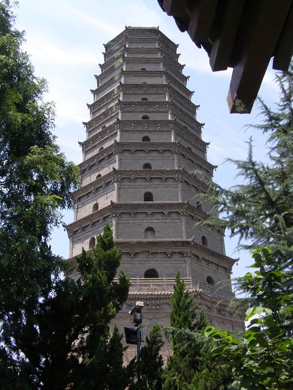 法门寺大塔 摄影 悠雨