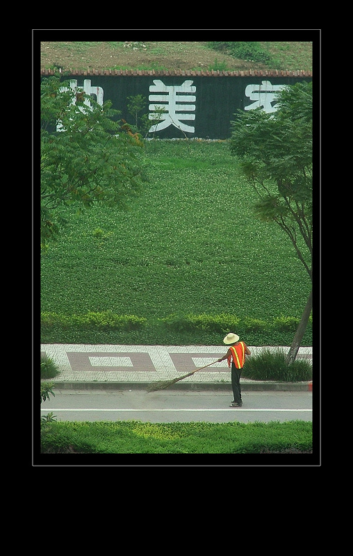 城市因他们而变得更美丽！ 摄影 海上老猴