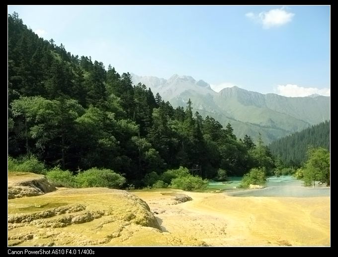 黄龙风光（一） 摄影 海水思天寒