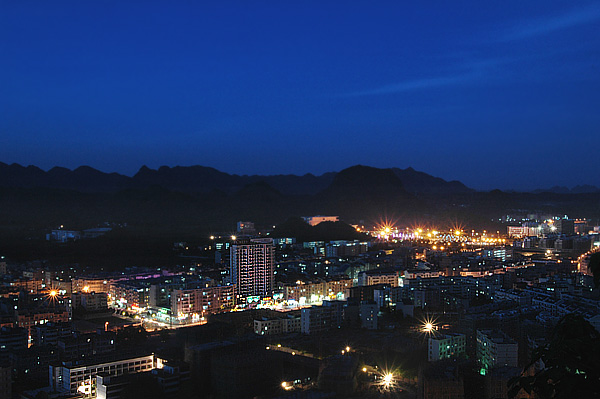 小城夜景 摄影 夺命书生