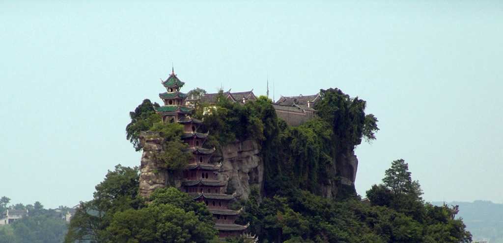 长江三峡风光－石宝寨 摄影 记忆瞬间