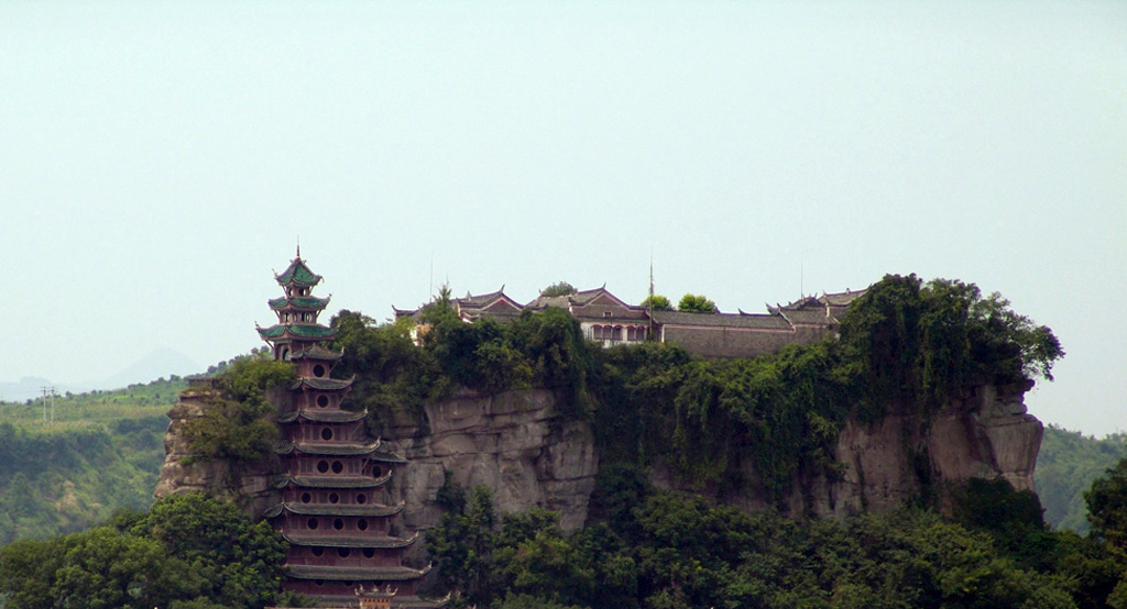 长江三峡风光－石宝寨 摄影 记忆瞬间