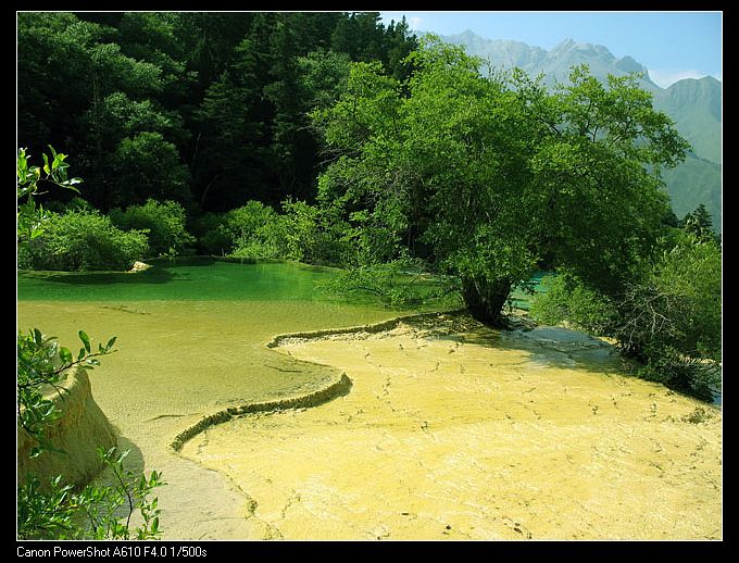 黄龙风光（二） 摄影 海水思天寒