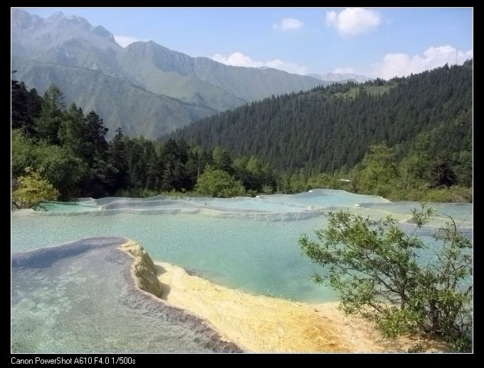 黄龙风光（三） 摄影 海水思天寒