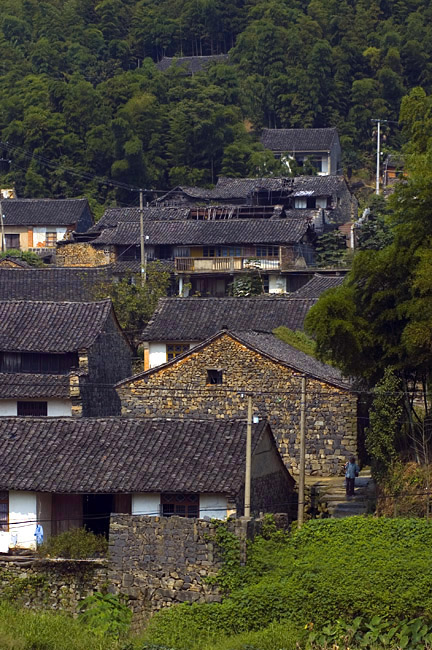 《四明山村》 摄影 晓风晨曦