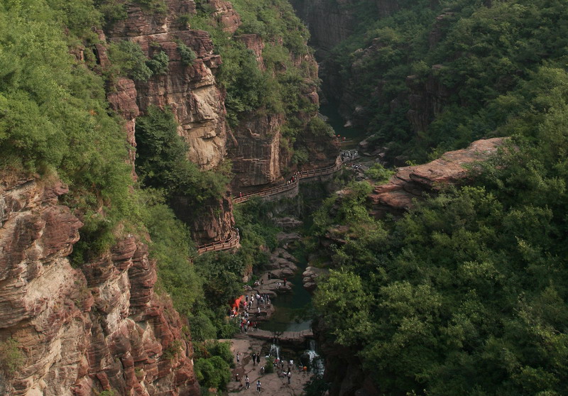 峡谷间 摄影 楚园秋韵