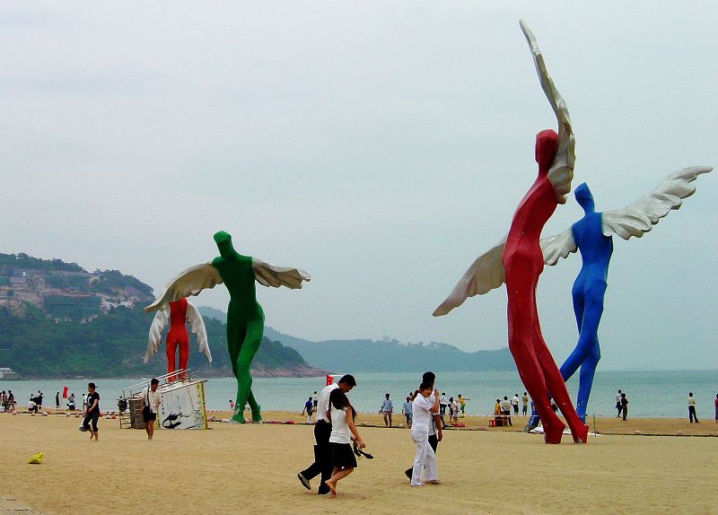 海滨之舞 摄影 衣袂飘飘