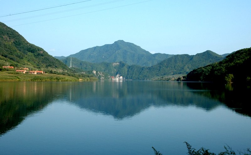 浑江风光1 摄影 萧鸣