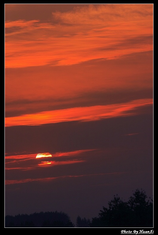 《金秋夕阳》 摄影 欢喜