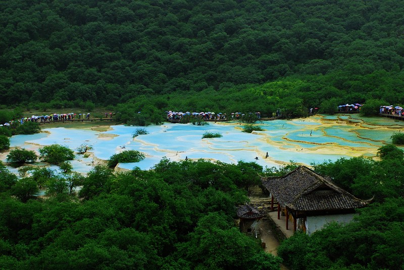 黄龙之行 摄影 古城夏里巴