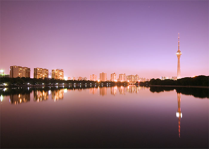 玉渊潭夜景 摄影 风平