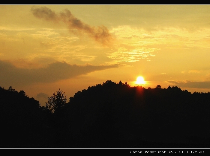 张家界——黄龙寨——夕阳 摄影 紫梦红尘