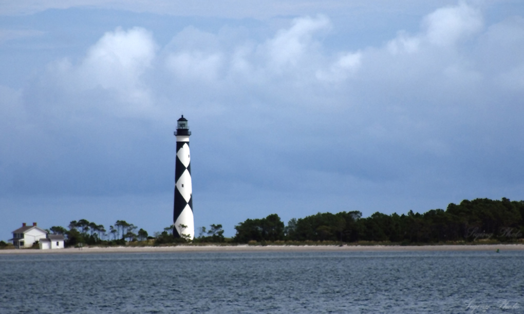 灯塔－Cape Lookout Lighthouse 摄影 皋岚