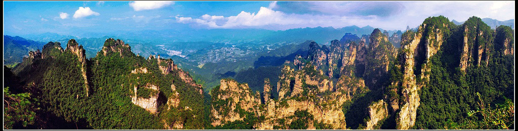 张家界—天波府全景 摄影 万红蝉