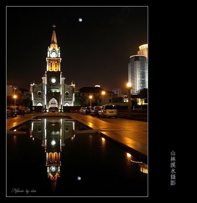 明月清风伴夜色 摄影 山林溪水