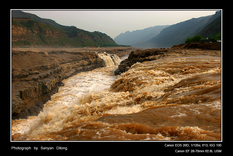 奔腾黄河水 摄影 三眼地龙