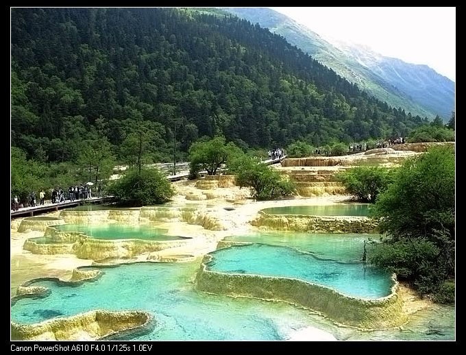 黄龙风光（六） 摄影 海水思天寒