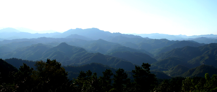 山峦叠障 摄影 冰清玉洁bqyj