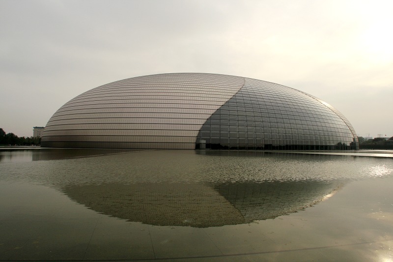 湖中明珠-------国家大剧院 摄影 wenqing