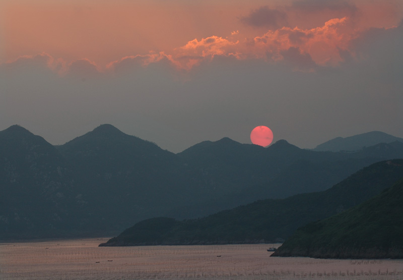 西山晚景 摄影 三羊