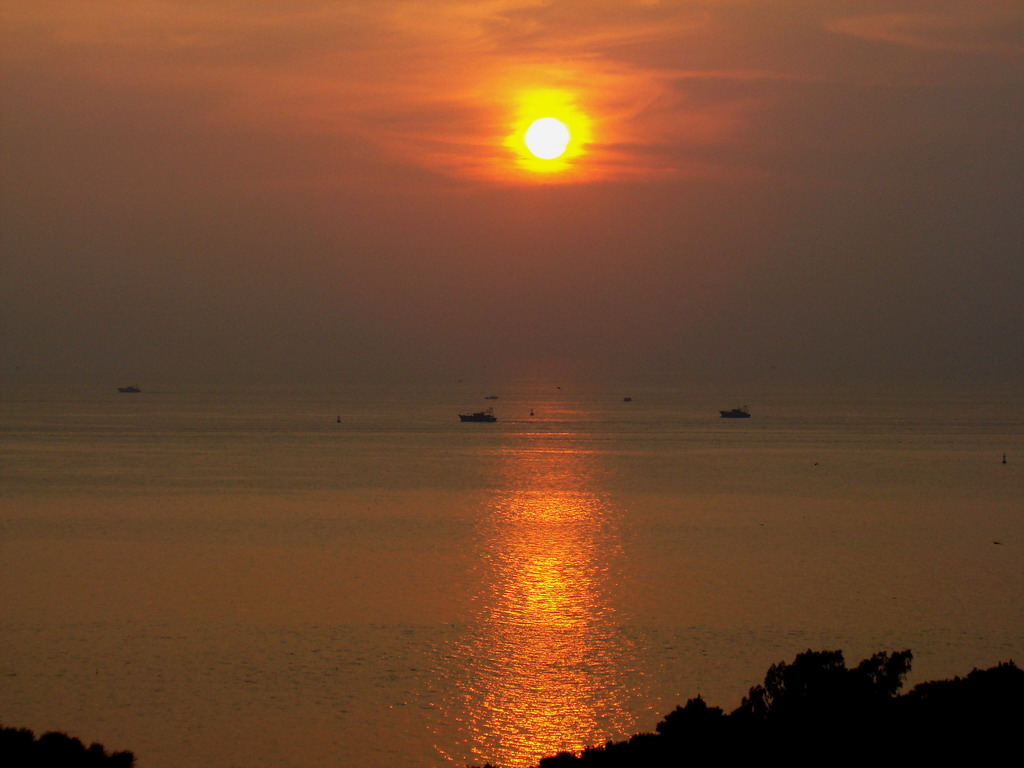 北部湾夕照 摄影 荷塘月色