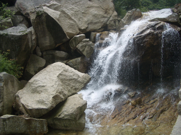 走进祖山（３２）画廊谷的清泉 摄影 与月同辉