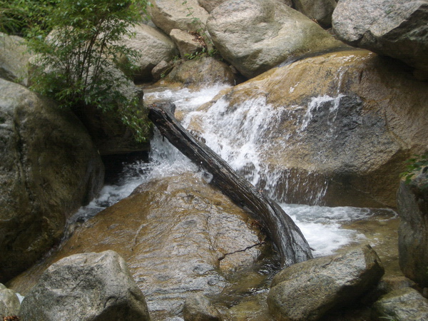 走进祖山（３４）画廊谷中的清泉 摄影 与月同辉