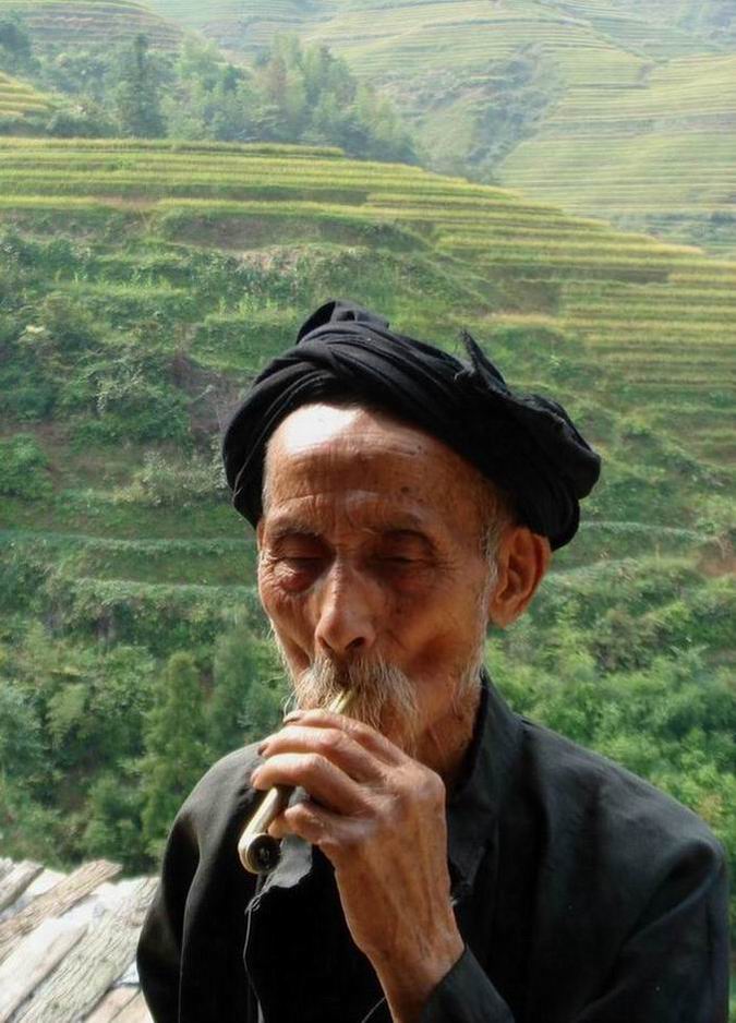 金坑老人 摄影 绿茶520