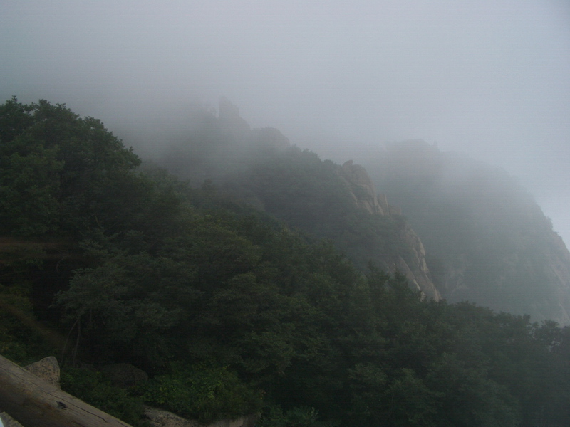 走进祖山（３６）别了祖山：大雾迷漫的祖山 摄影 与月同辉