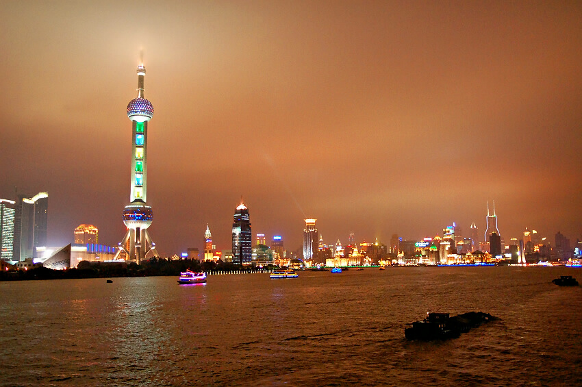 浦江夜景 摄影 阳光可乐