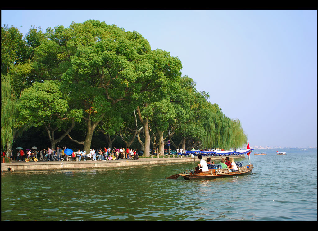 西湖秋色２（苏堤） 摄影 qsl772