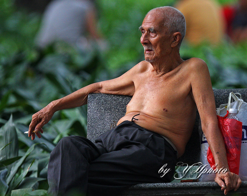 老人 摄影 浆糊键客