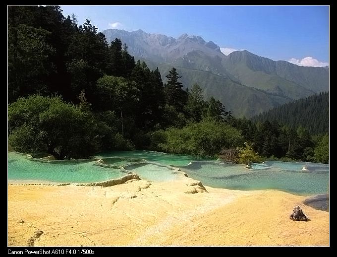 黄龙风光（七） 摄影 海水思天寒