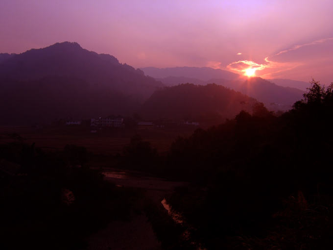 夕阳 摄影 劳杨