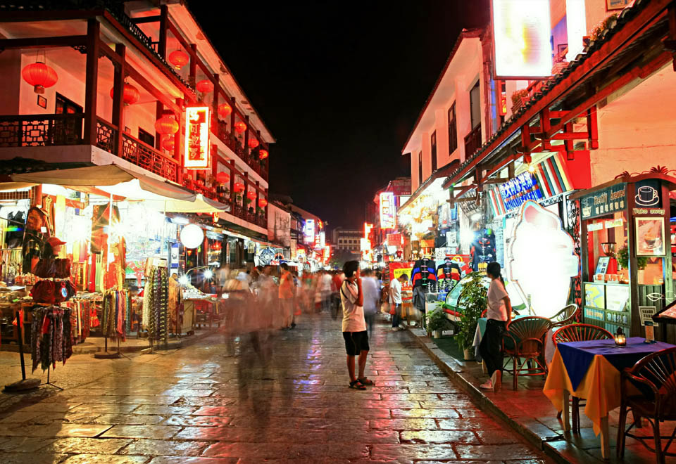 西街夜景 摄影 南海神君