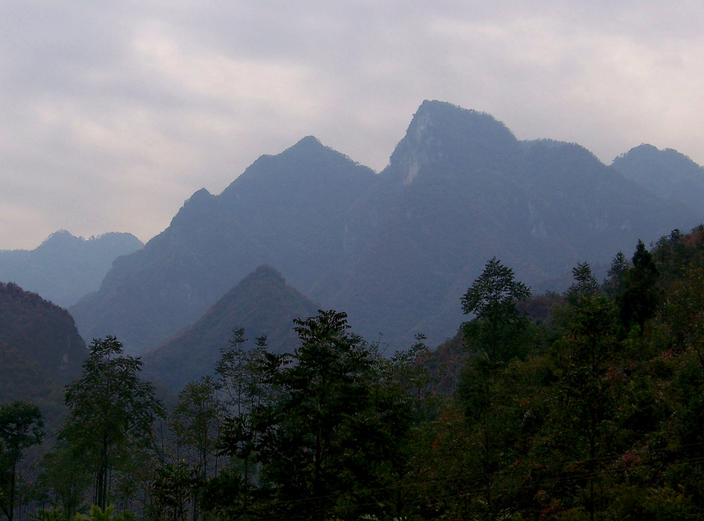 鄂西北山区赵湾行——一、崇山峻岭 摄影 君山隐士