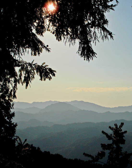 薤山小景——我躲这里看山顶 摄影 吉祥鸟