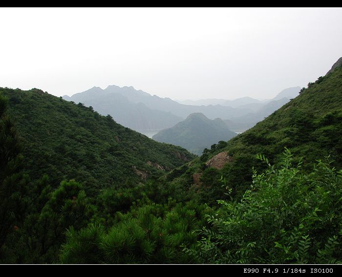 近山幽绿，远山如黛 摄影 大大面瓜