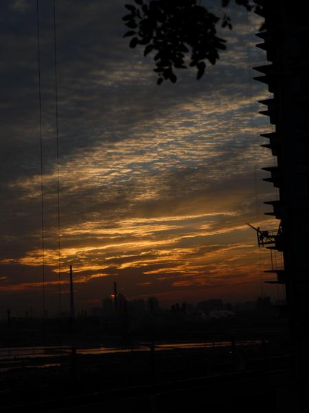 滨海夕照 摄影 山野渔樵