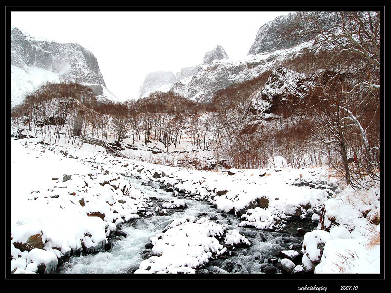 长白山雪景 摄影 风的驿站