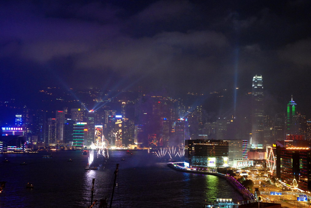 香港的元旦夜景 摄影 braceli