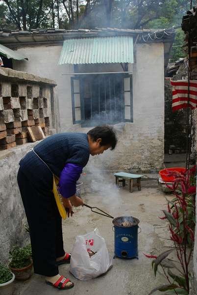 生炉子 摄影 水灵儿