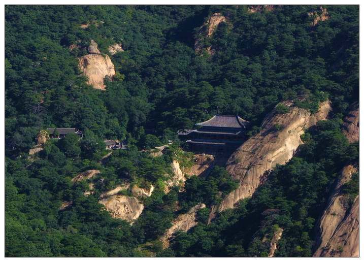 北有千山3—（高山隐寺） 摄影 哈军哥