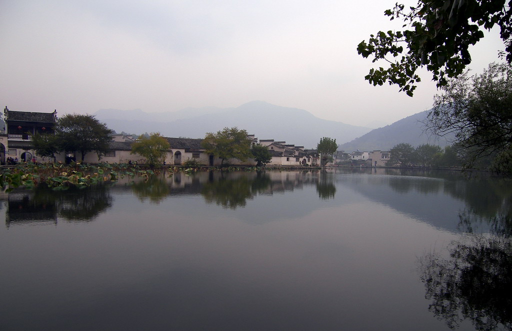 黄山游--宏村 那山那树那村那水 摄影 nicolas